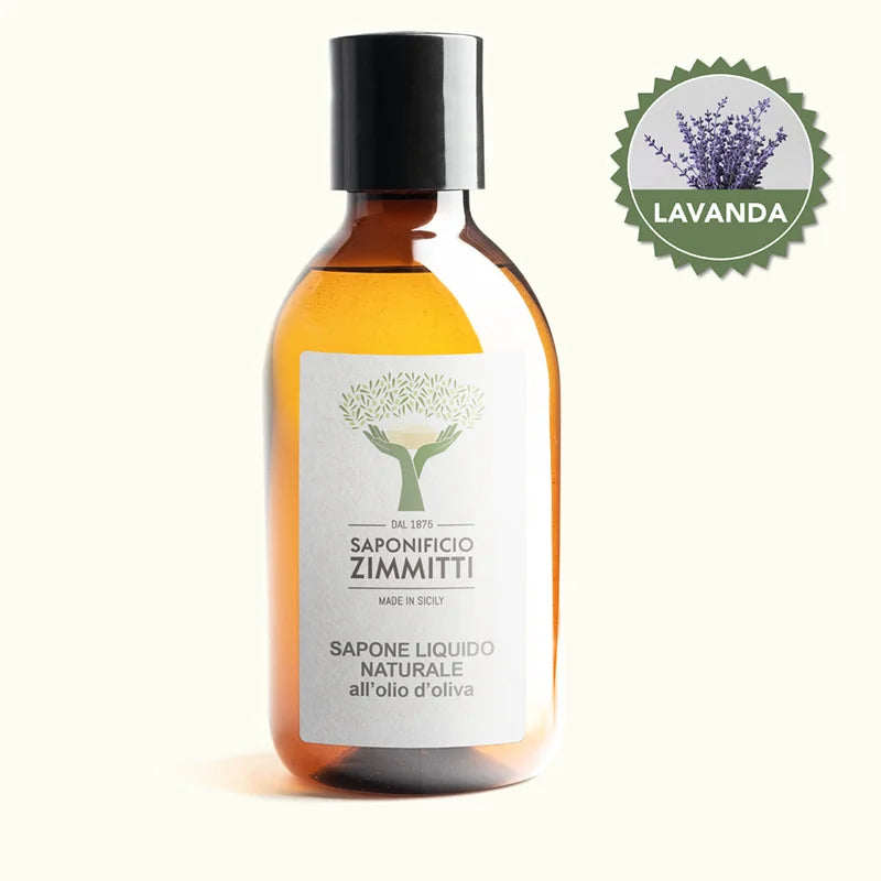 Sapone Liquido Olio d’Oliva Naturale alla Lavanda